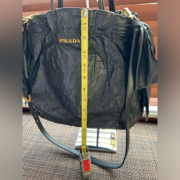 Authenticated Prada Nappa Leather Bow Bag - Picture 5 of 16